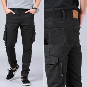 Black slim fit jeans