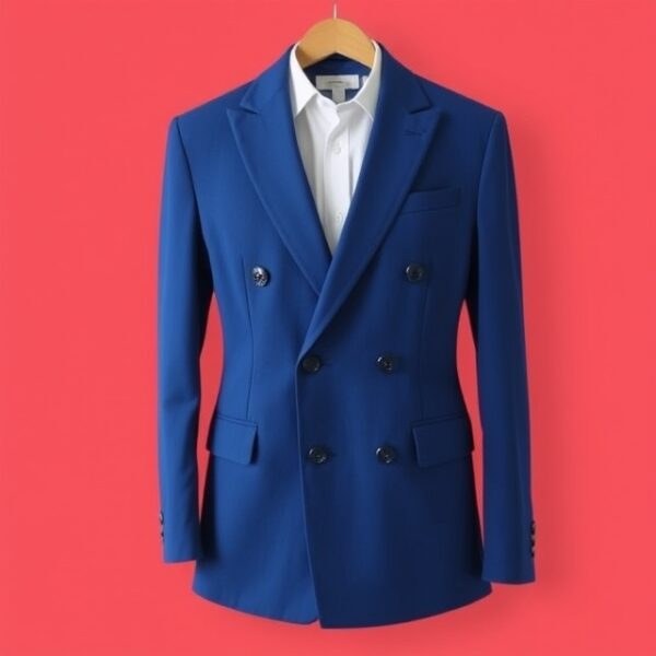 Men's Double-Breasted Blazer
