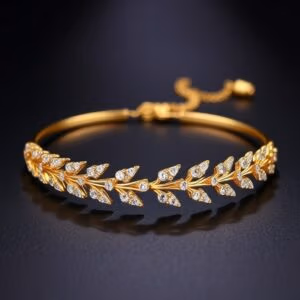 Gold Plated Cuff Bracelet