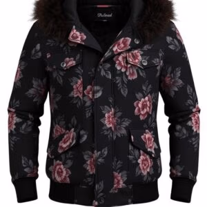 Men Spread Collar Jacket