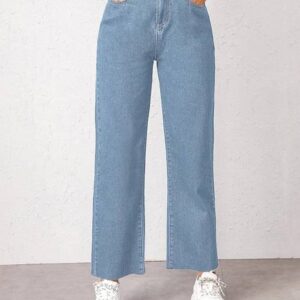 Women Regular High Rise Blue Jeans