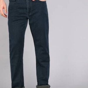 Men Regular Low Rise Dark Blue Jeans