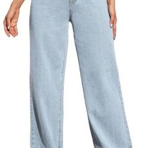 Women Regular High Rise Light Blue Jeans