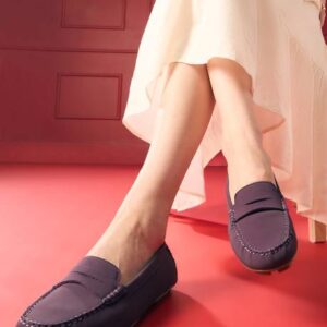 Inc.5 Women Purple Casual Solid Round Toe Loafers Loafers For Women