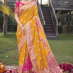 Woven Kanjivaram Jacquard Saree #51
