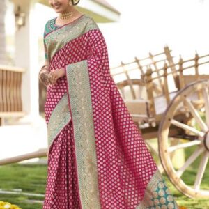 Woven Kanjivaram Jacquard Saree #31