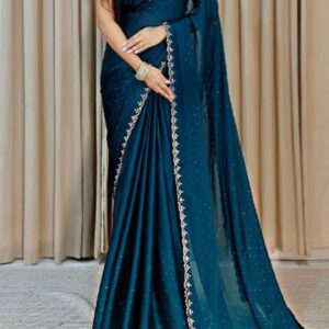 Embellished Bollywood Chiffon Saree #19