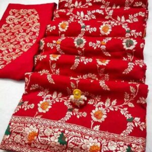 Woven Banarasi Cotton Silk Saree #47