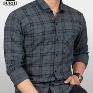 Men Regular Fit Checkered Casual Shirt