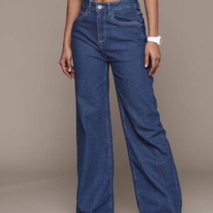 Women Regular Mid Rise Blue Jeans