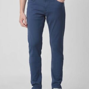 Men Skinny Mid Rise Blue Jeans