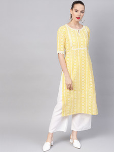 LIBAS Women Printed Straigh...